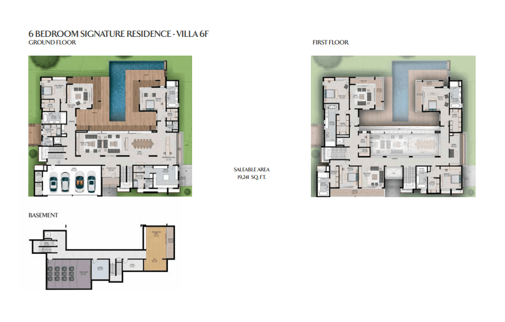 Hartland Estate, 6-Bed Floor Plan, type: 6 Bedroom