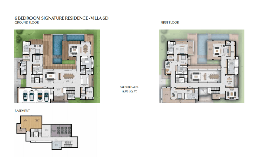 Hartland Estate, 6-Bed Floor Plan, type: 6 Bedroom