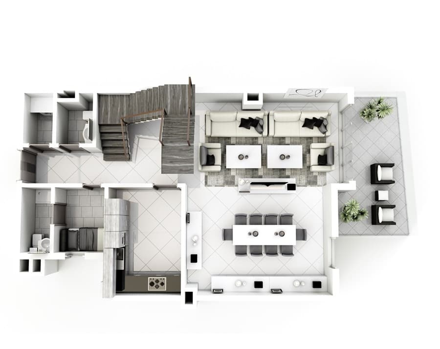 Janayan Avenue, 3-Bed Floor Plan, type: 3 Bedroom