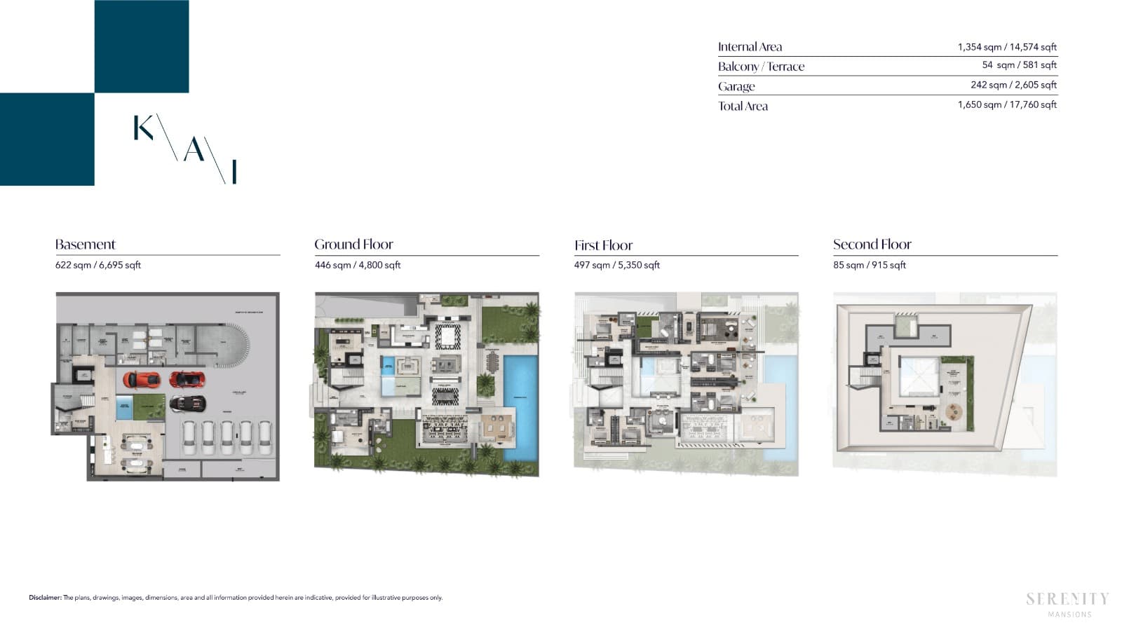 Kai Waterfront Villas, 7-Bed Floor Plan, type: