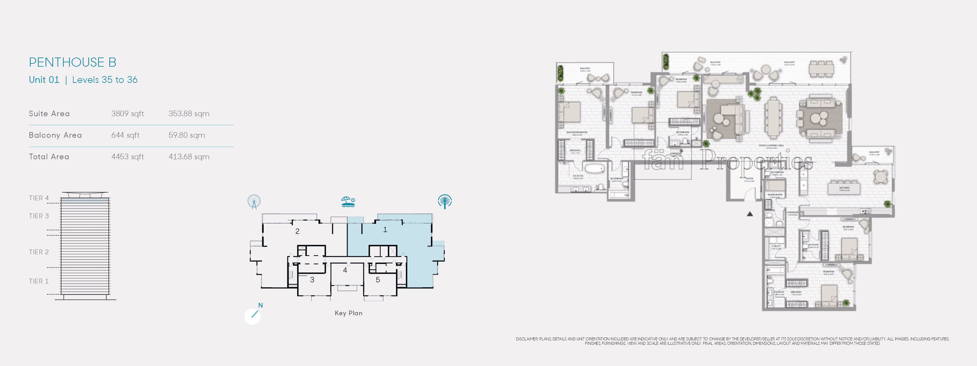 La Vie, 5-Bed Floor Plan, type: 5 Bedroom