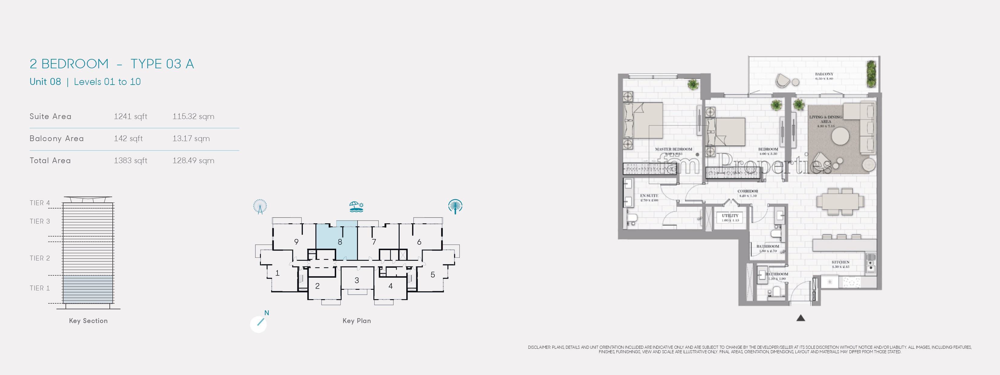 La Vie, 2-Bed Floor Plan, type: 2 Bedroom