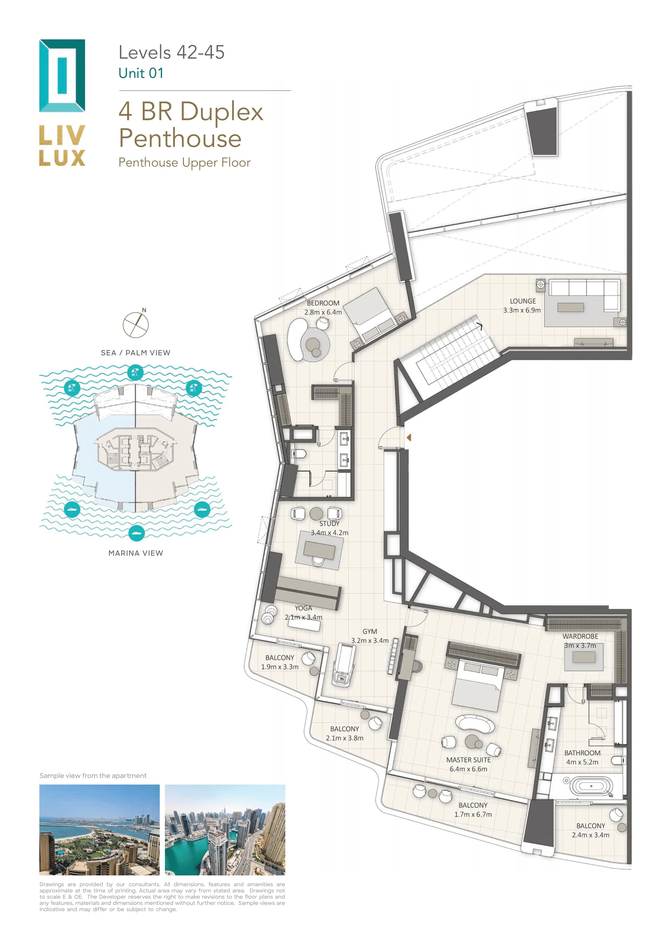LIV LUX, 4-Bed Floor Plan, type: