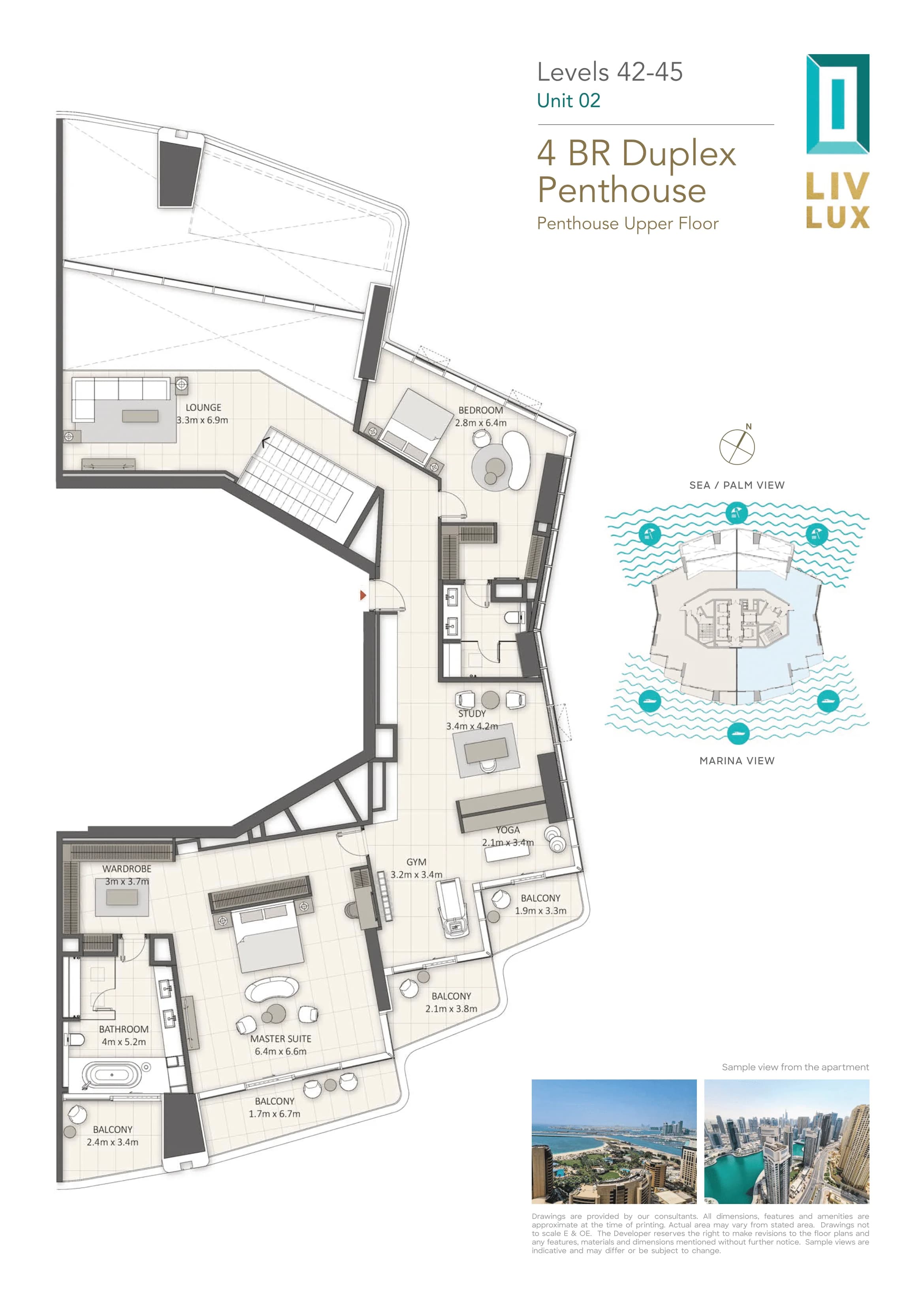 LIV LUX, 4-Bed Floor Plan, type:
