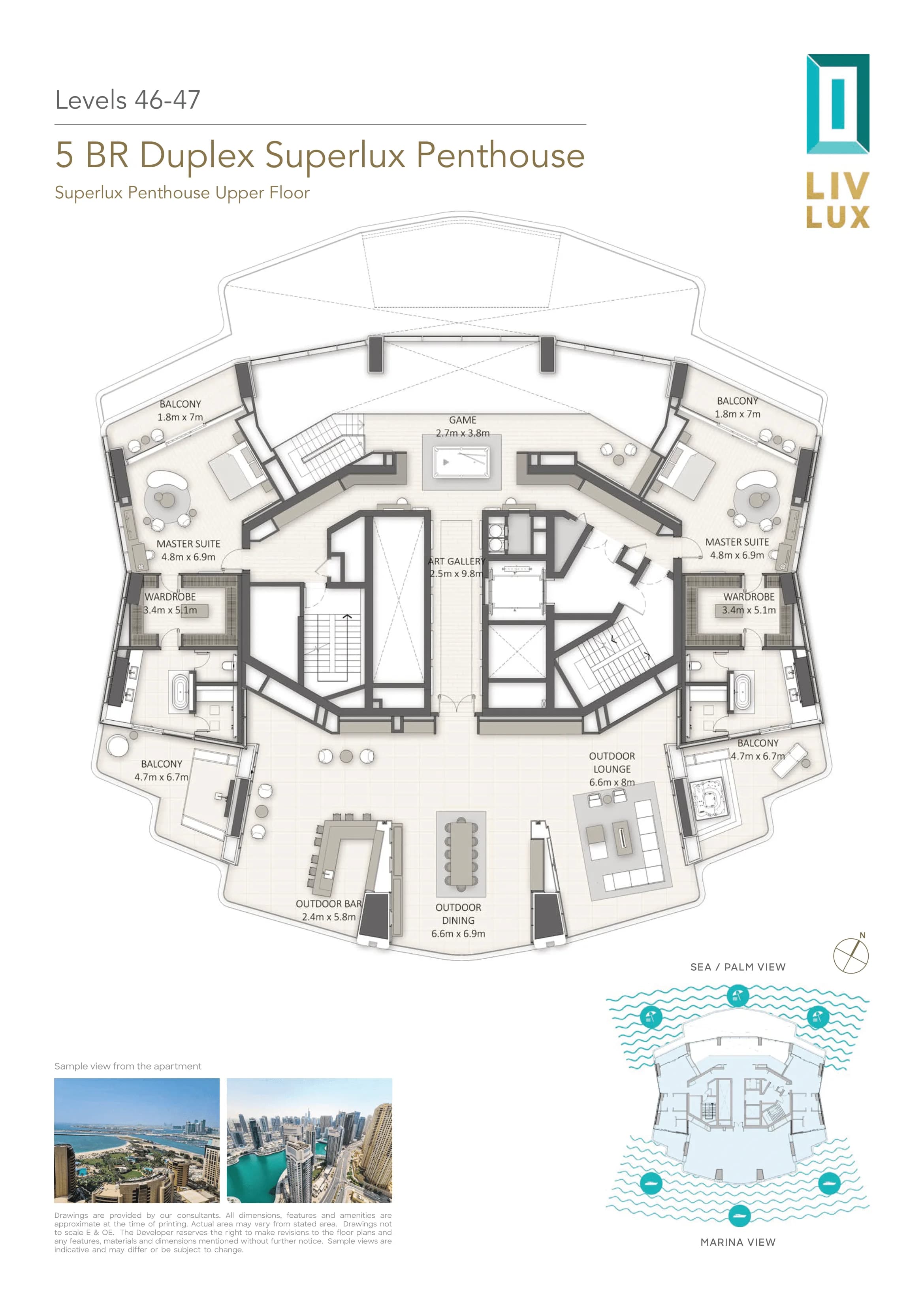 LIV LUX, 5-Bed Floor Plan, type: