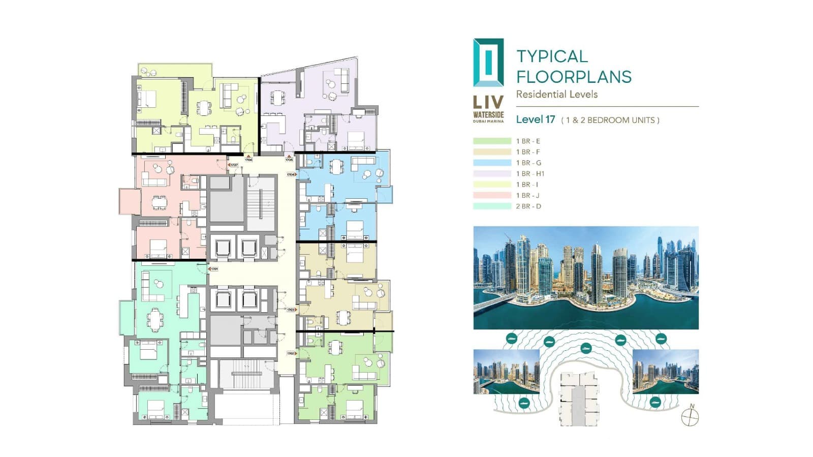 LIV Waterside, 3-Bed Floor Plan, type: