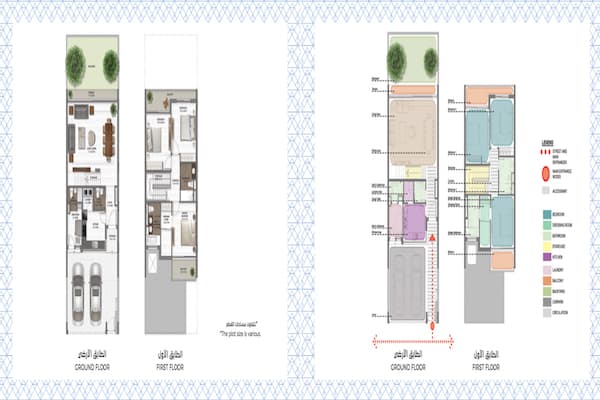 MAG Eye, 3-Bed Floor Plan, type: Townhouse Type 3A