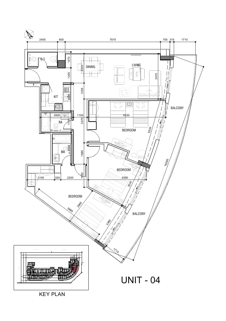 Maison Majestine, 3-Bed Floor Plan, type: 3 Bedroom