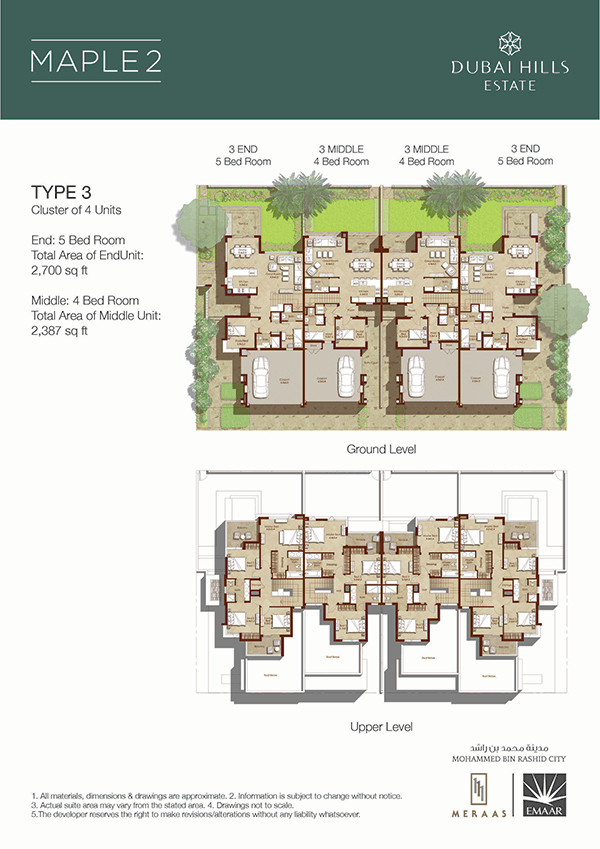 Maple 2, 4-Bed Floor Plan, type: 4 Bedroom