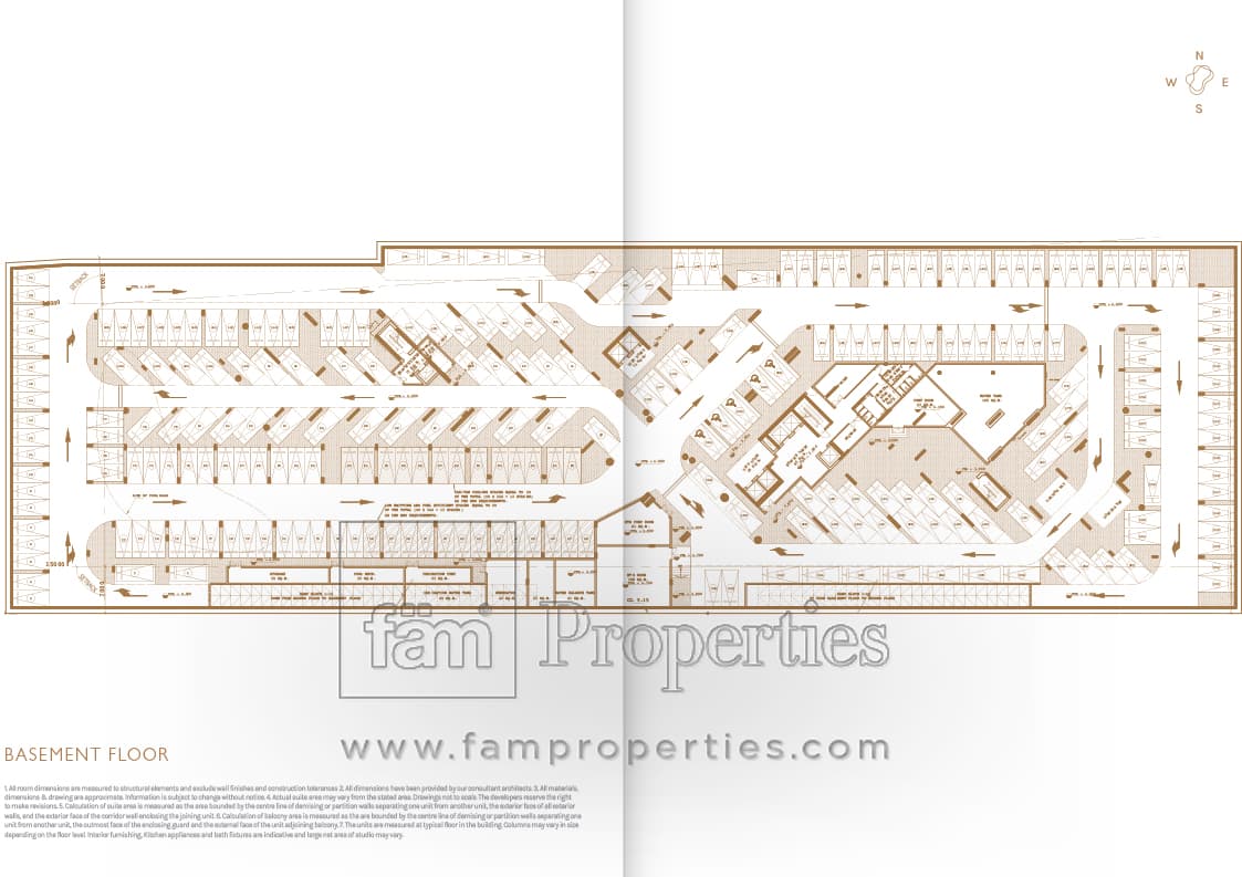 Azizi Mina, 3-Bed Floor Plan, type: 3 Bedroom