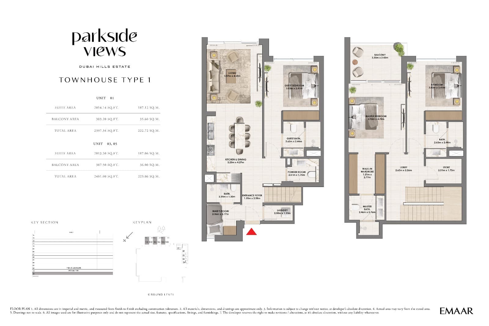 Parkside Views, 4-Bed Floor Plan, type: