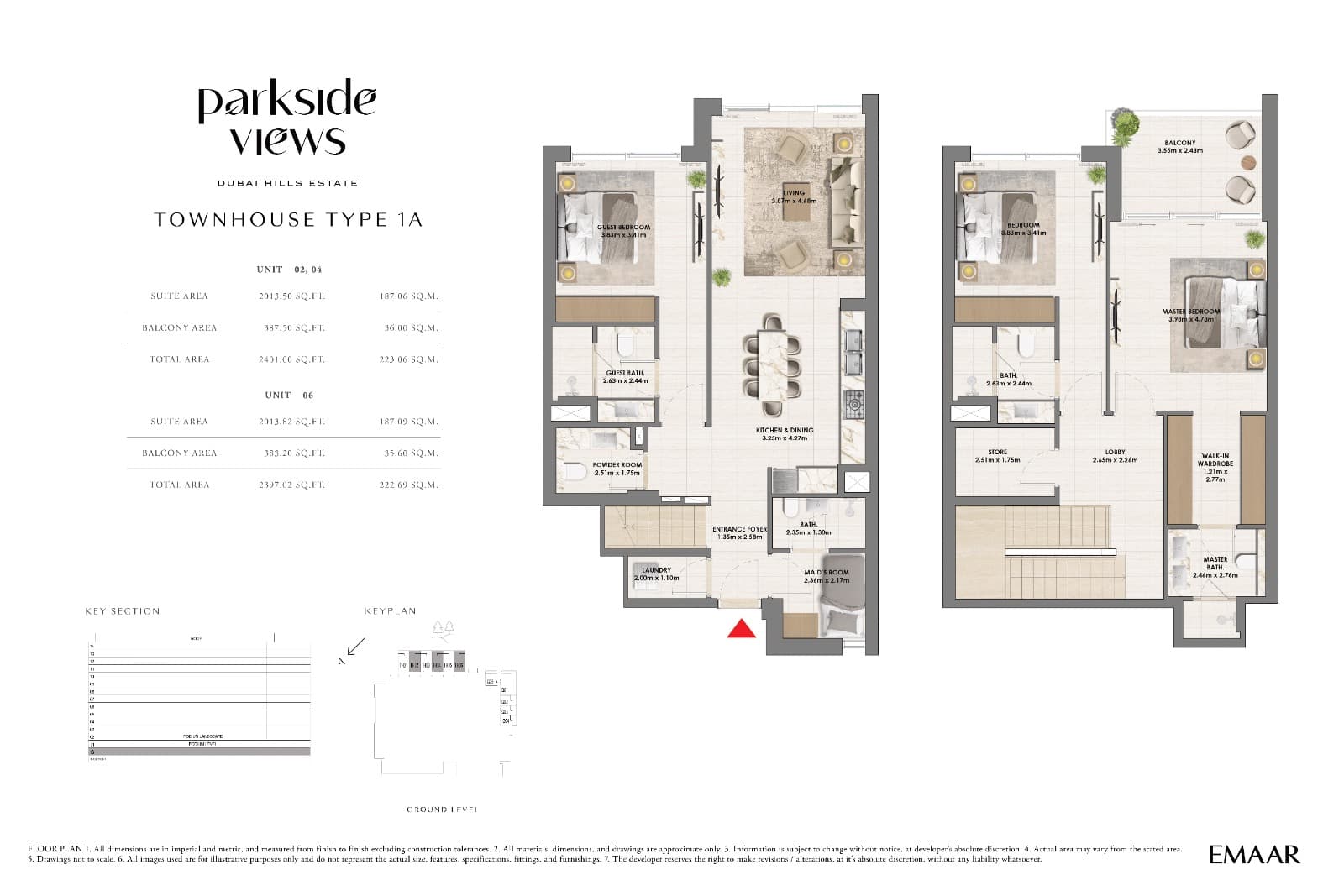 Parkside Views, 4-Bed Floor Plan, type: