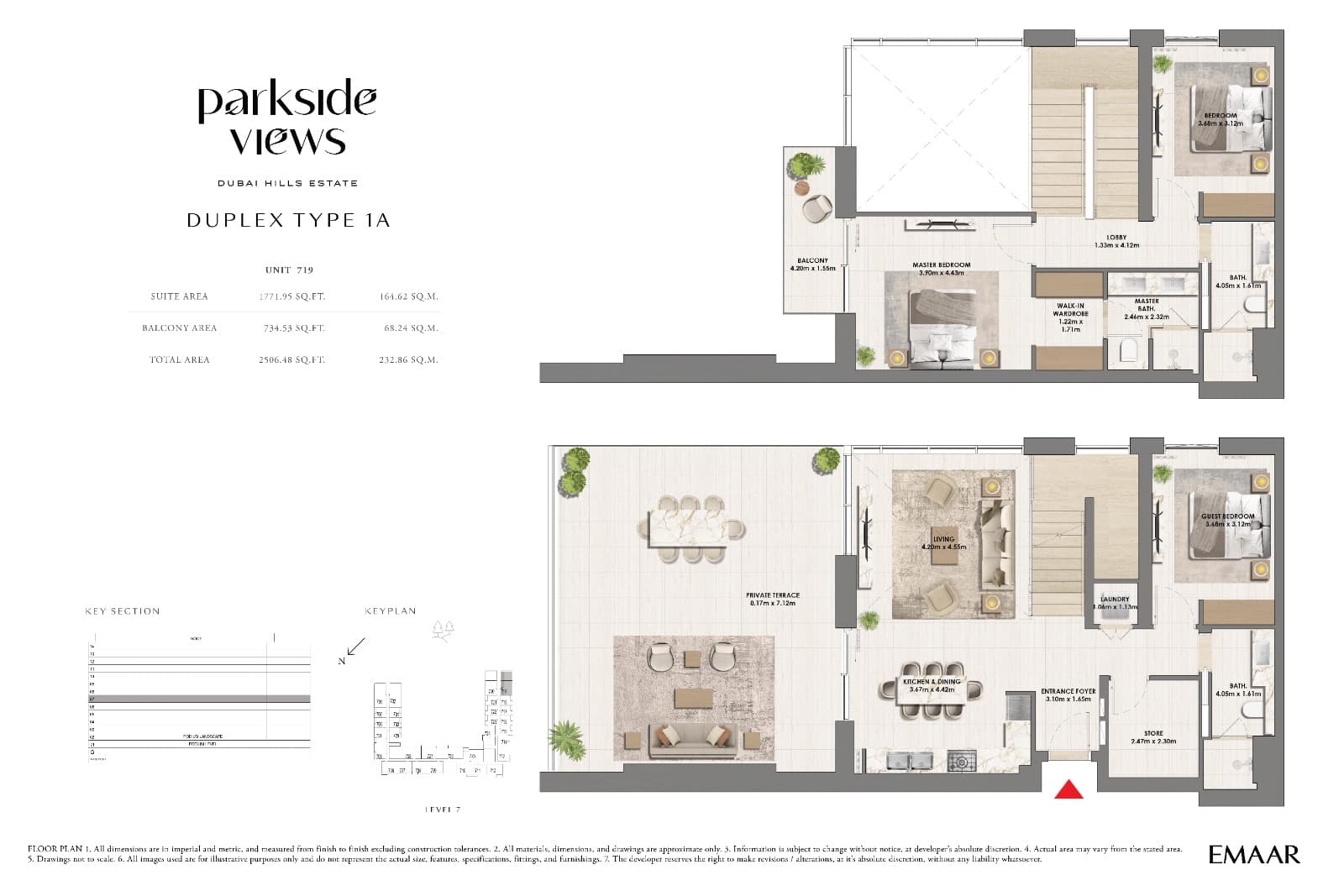 Parkside Views, 3-Bed Floor Plan, type: