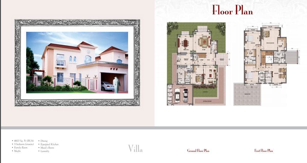 Prime Villas, 5-Bed Floor Plan, type: 5 Bedroom