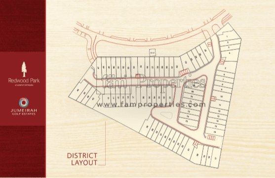 Redwood Park, -Bed Floor Plan, type: District Layout