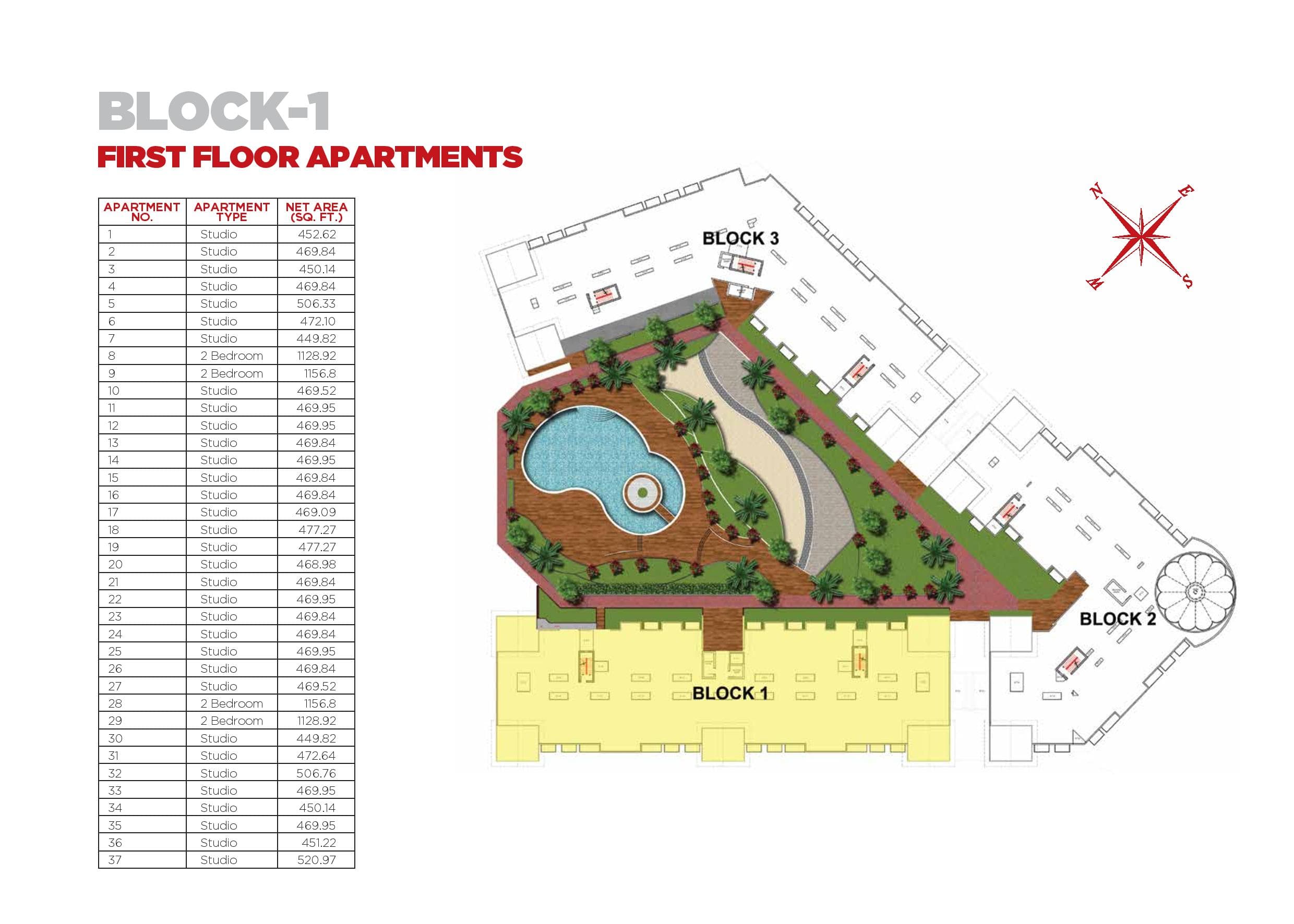 Resortz, 2-Bed Floor Plan, type: 2 Bedroom