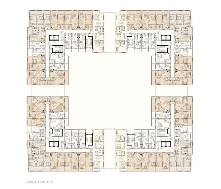 Roxana Residences B, 0-Bed Floor Plan, type: Studio