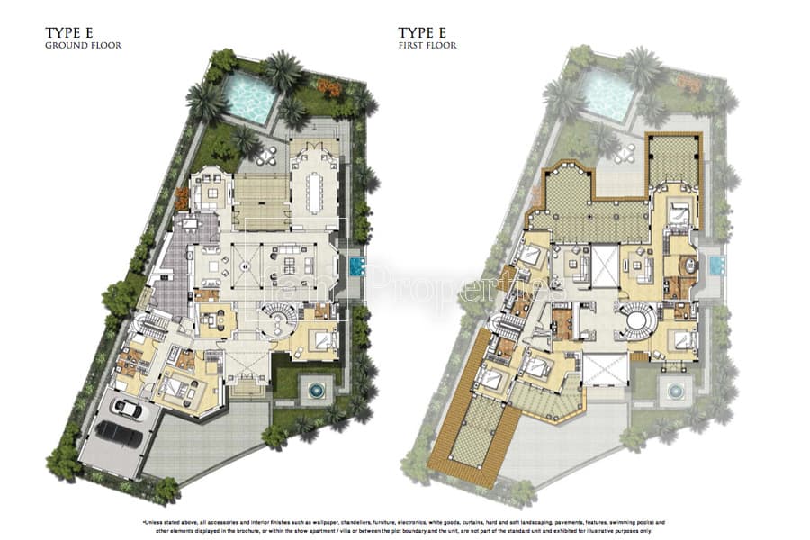 Royal Golf, 7-Bed Floor Plan, type: 7 Bedroom