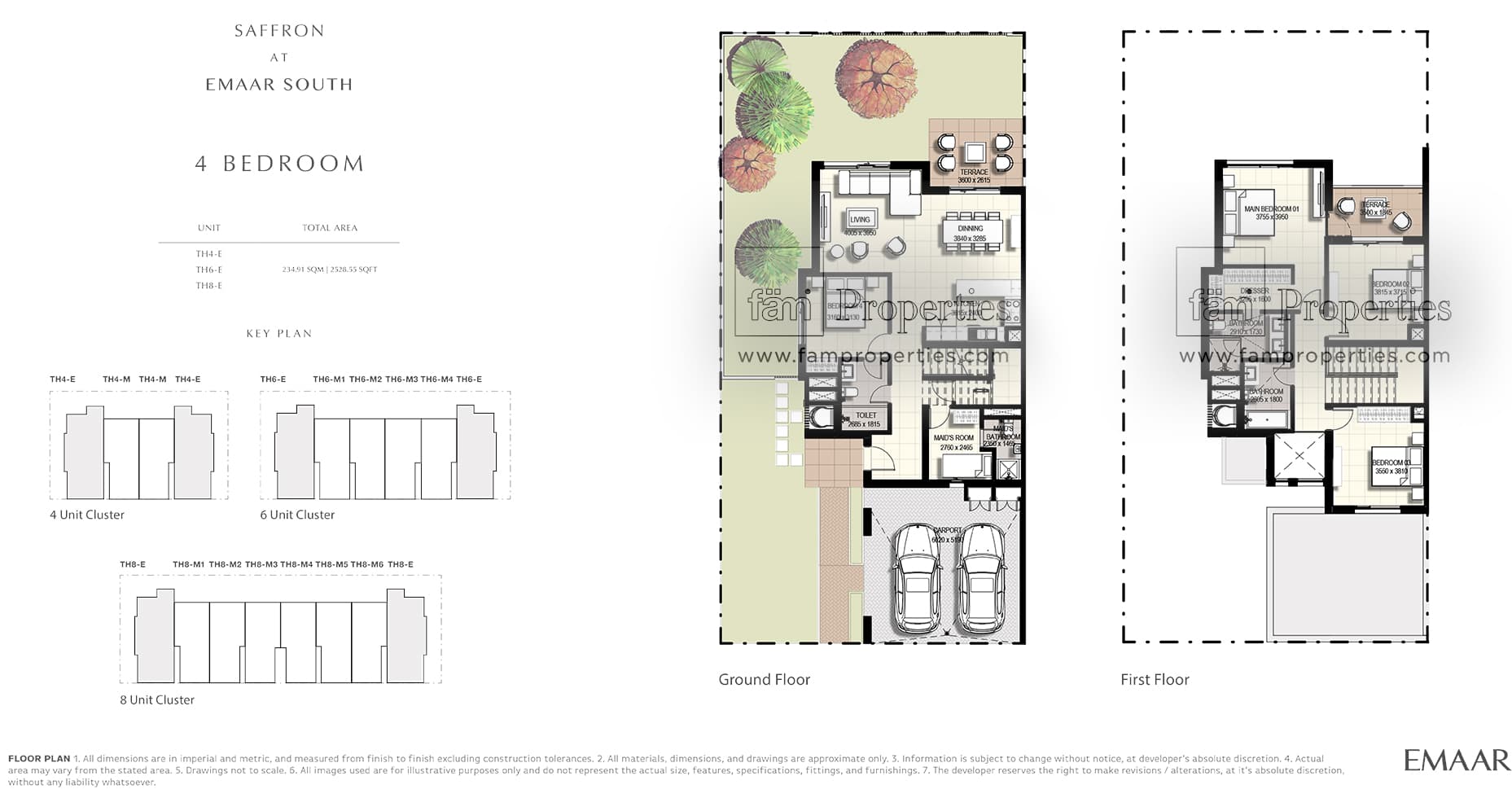 Saffron, 4-Bed Floor Plan, type: 4 Bedroom