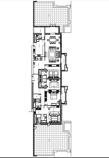 Shams 1, 4-Bed Floor Plan, type: 4 Bedroom