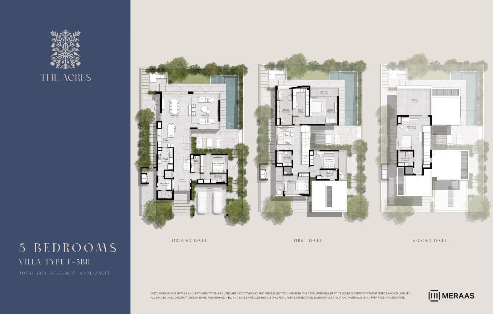 The Acres, 5-Bed Floor Plan, type: