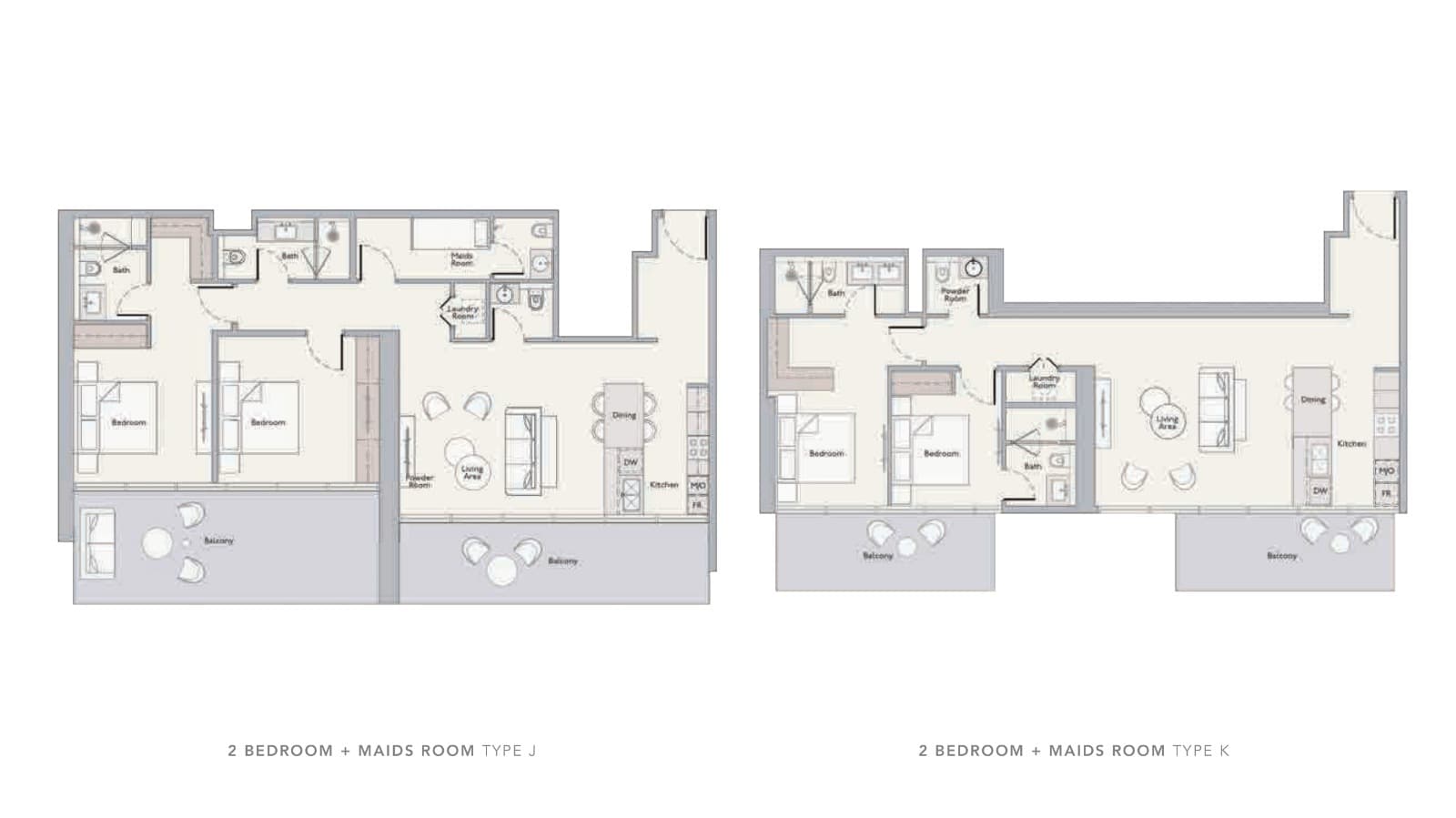 The Highbury, 2-Bed Floor Plan, type: