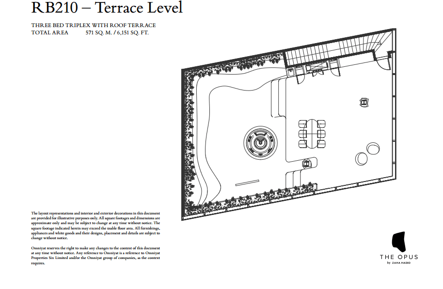 The Opus, 3-Bed Floor Plan, type: 3 Bedroom