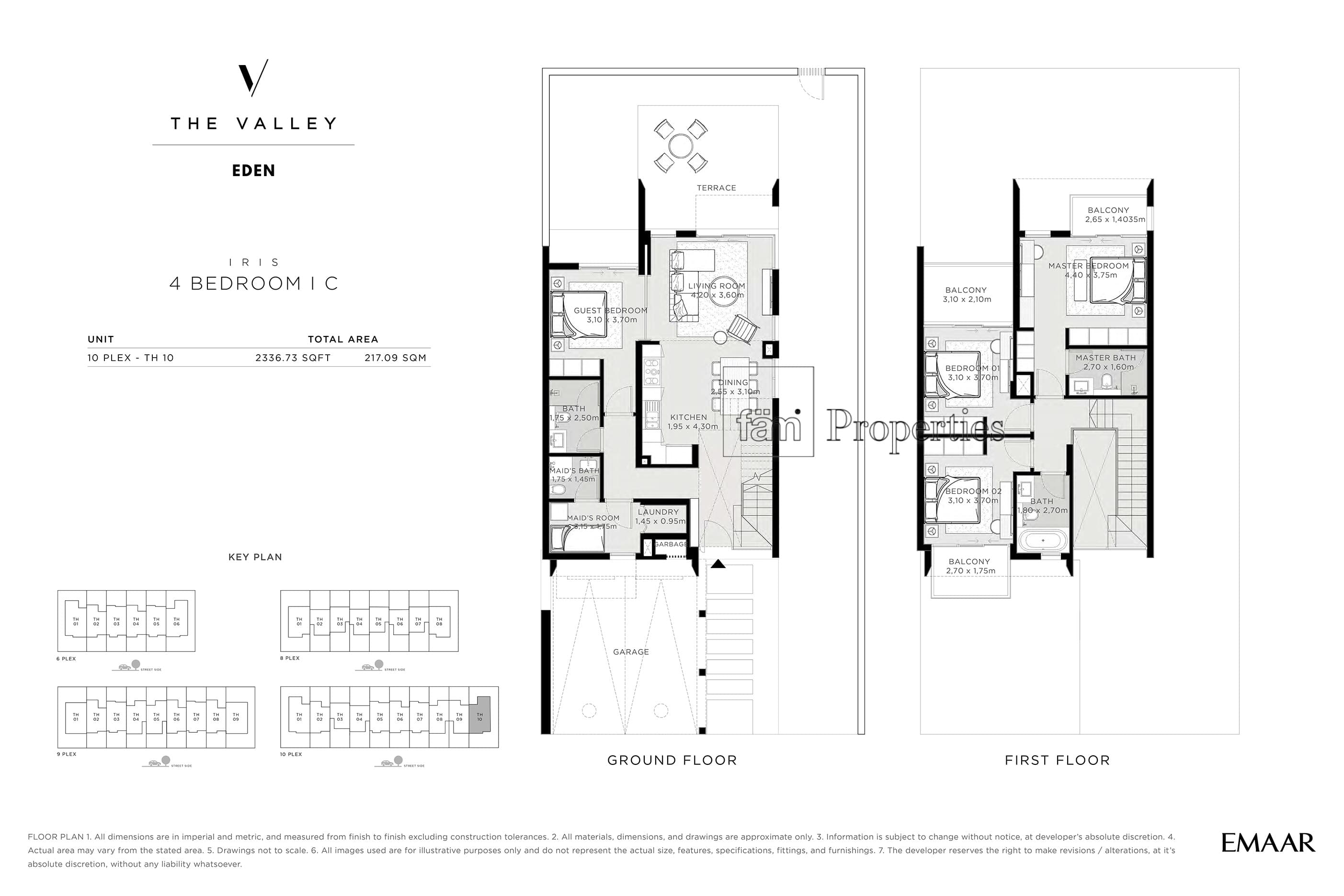 The Valley, 4-Bed Floor Plan, type: IRIS