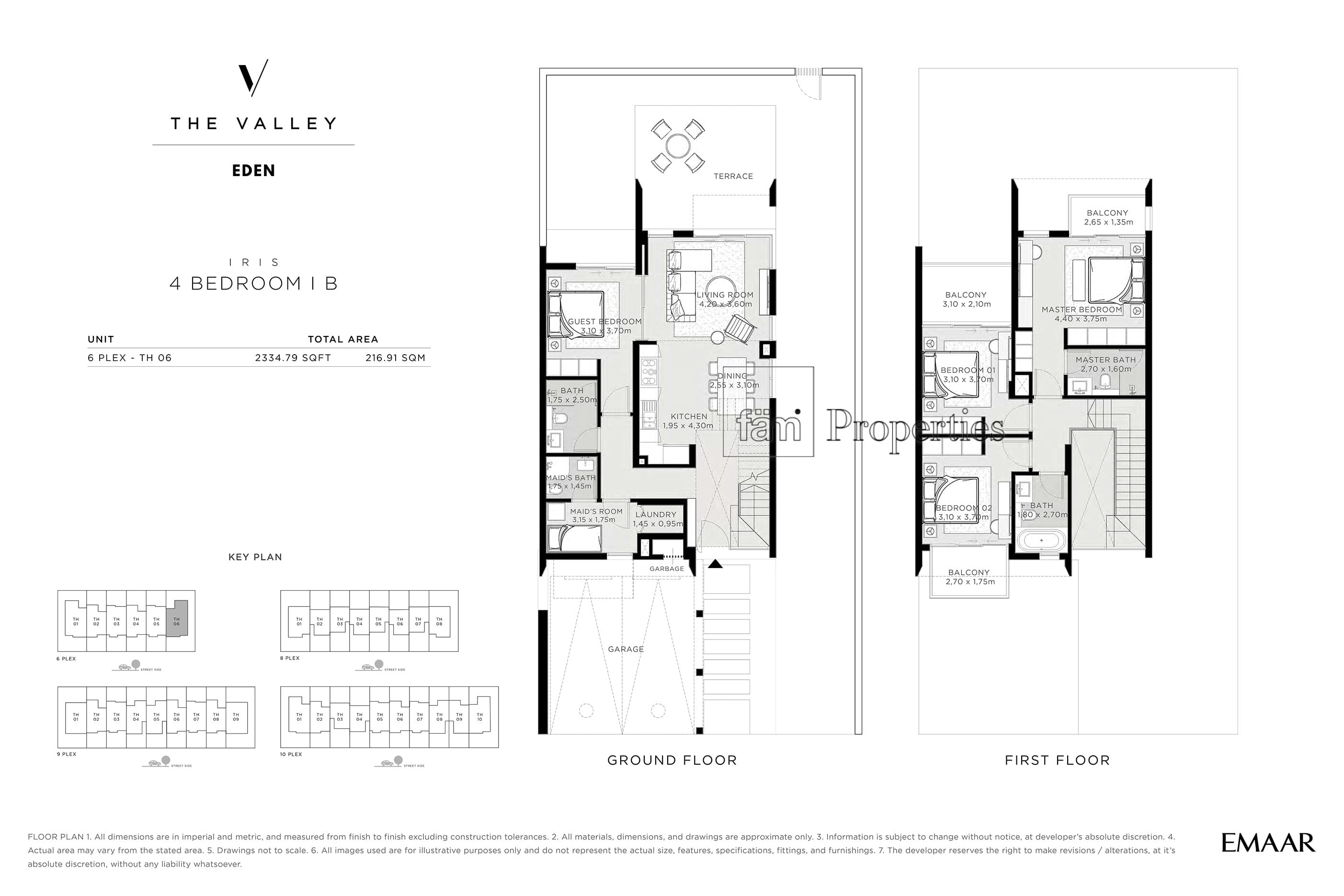 The Valley, 4-Bed Floor Plan, type: IRIS