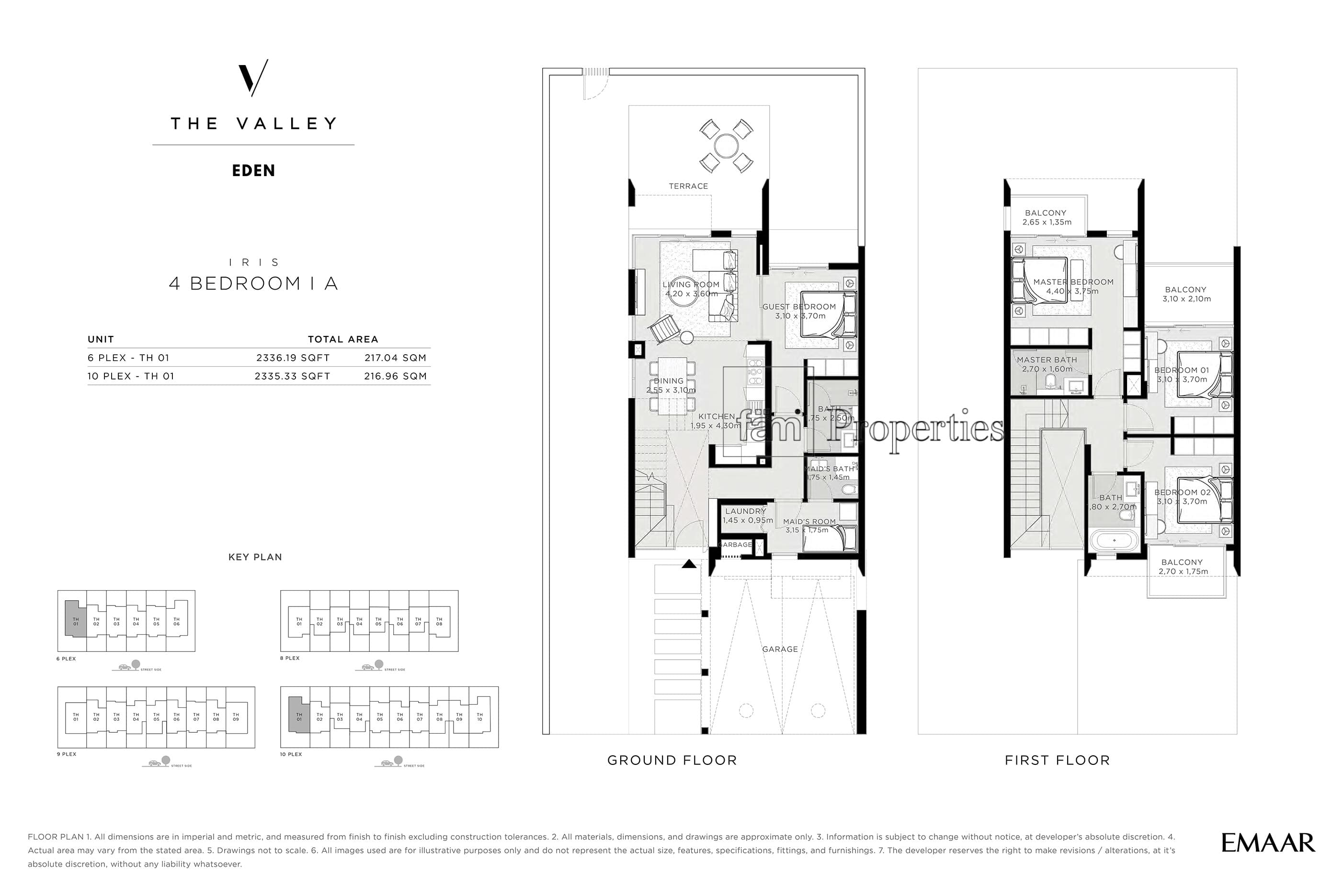 The Valley, 4-Bed Floor Plan, type: IRIS