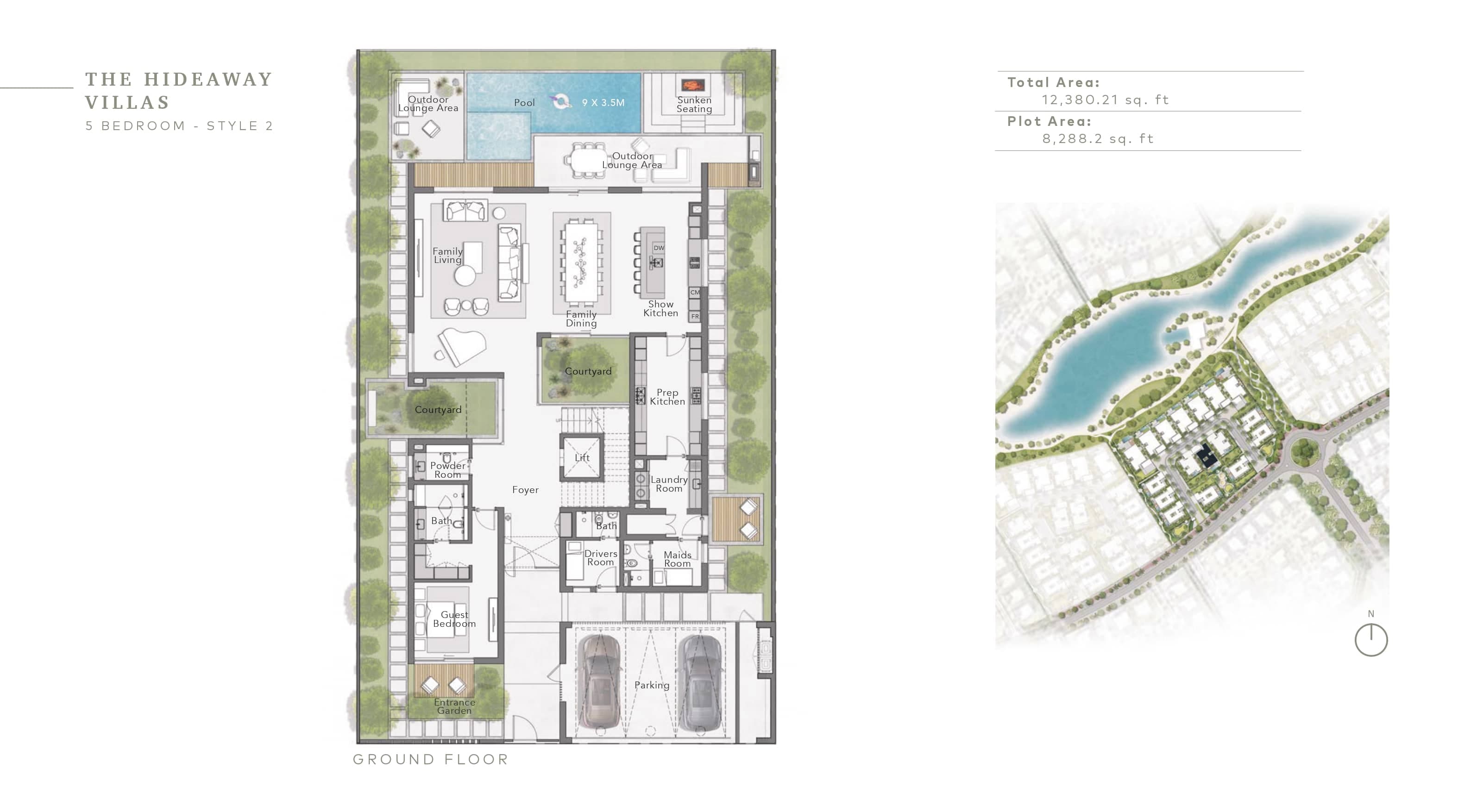 The Waterside, 5-Bed Floor Plan, type: 5 Bedroom