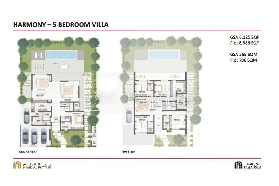 Harmony I, 5-Bed Floor Plan, type: 5 Bedroom