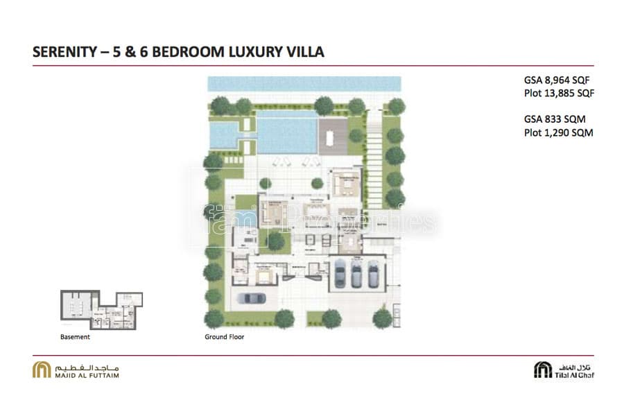 Serenity, 5-Bed Floor Plan, type: 5 Bedroom