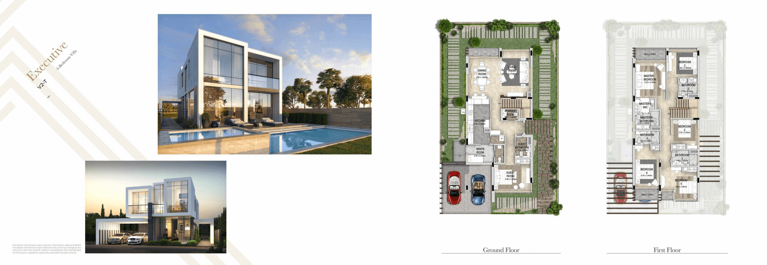Trump Estates, 6-Bed Floor Plan, type: Executive (V2-T)