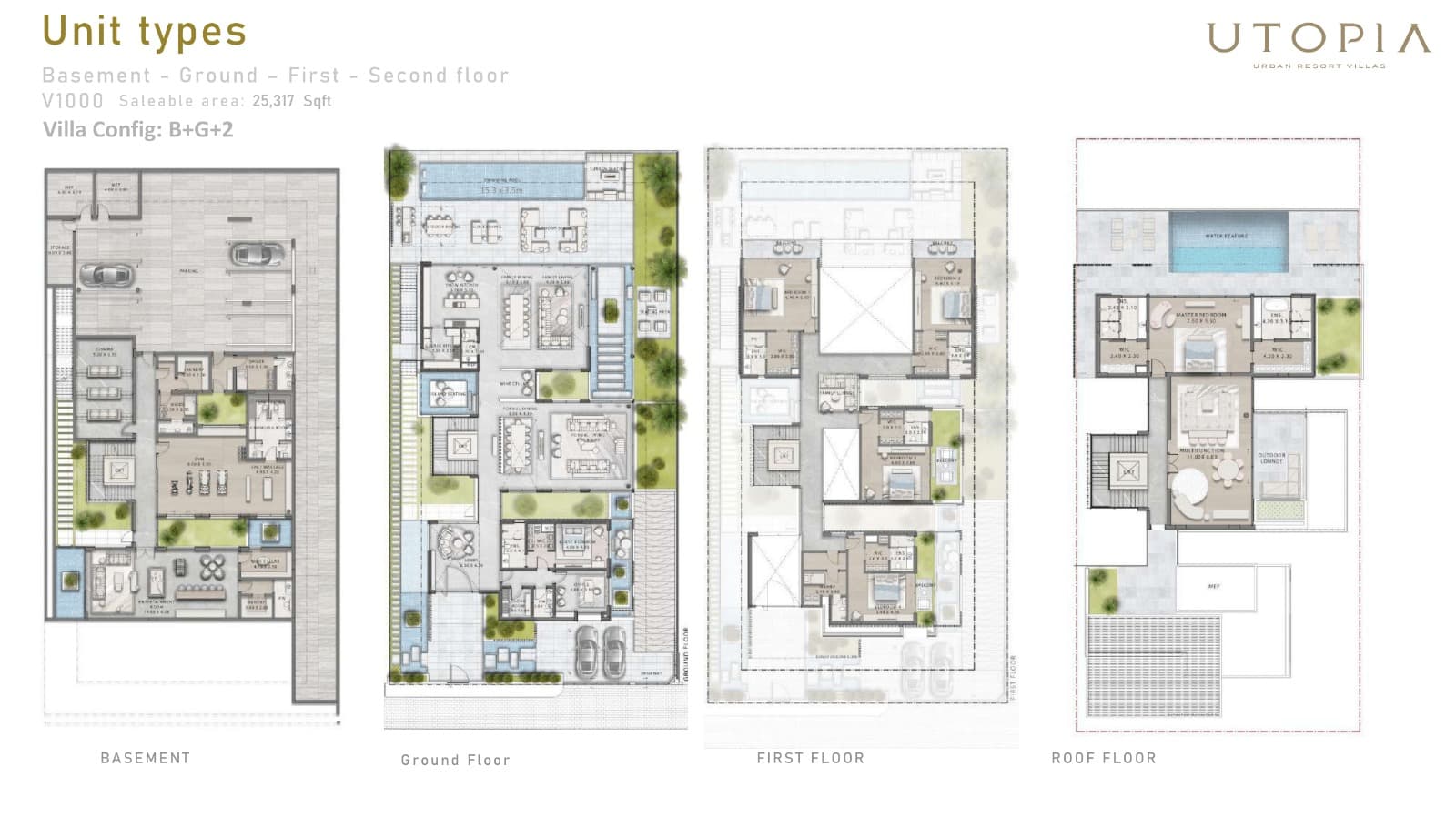 Utopia, 7-Bed Floor Plan, type:
