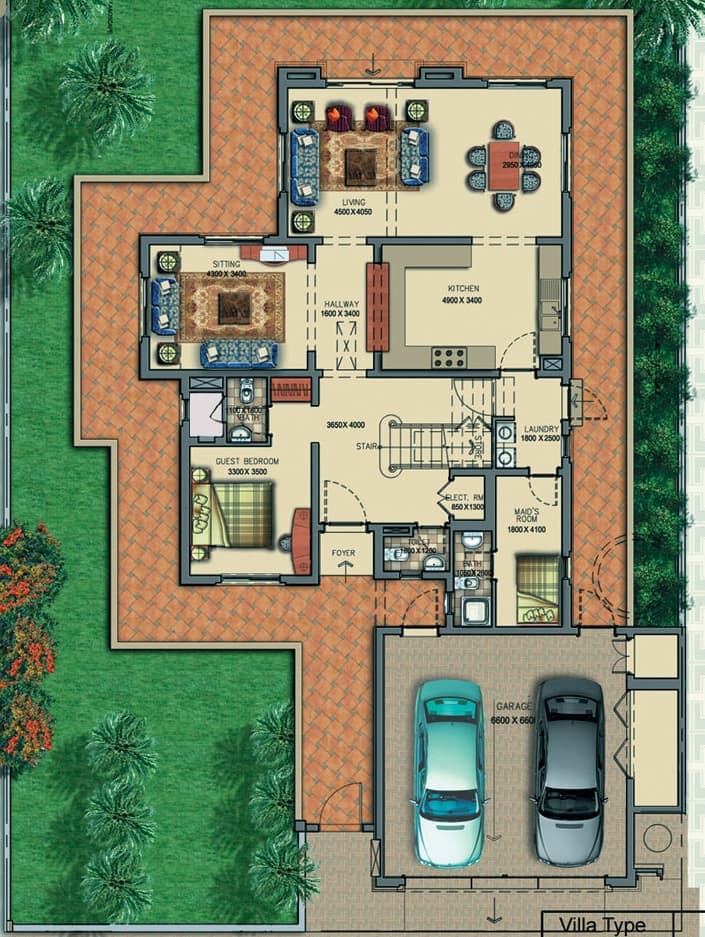 Victory Heights, 5-Bed Floor Plan, type: 5 Bedroom
