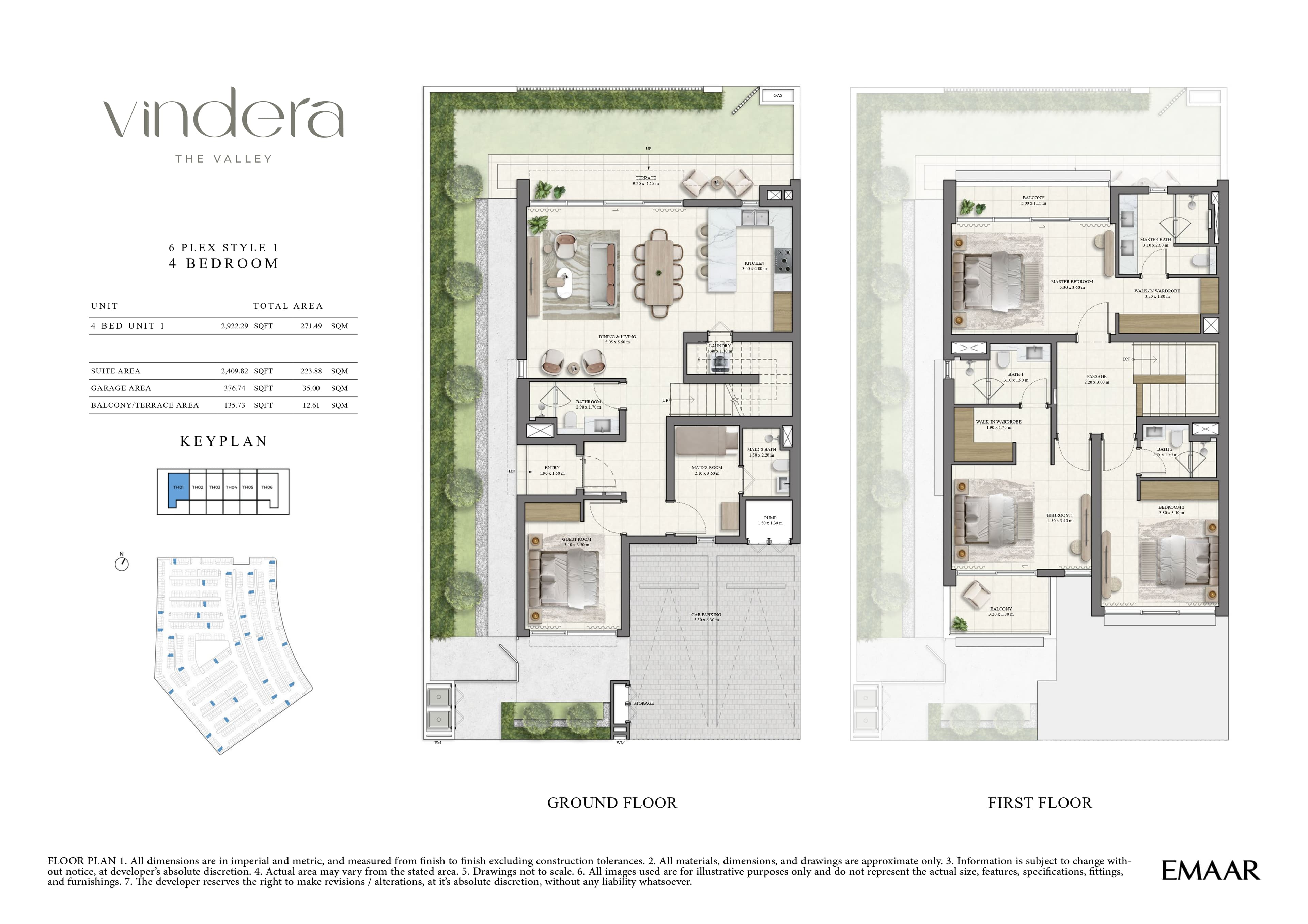 Vindera at The Valley, 4-Bed Floor Plan, type: 4 Bed