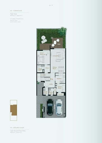 Viridian at the Fields, 4-Bed Floor Plan, type: V4 - Townhouse GF