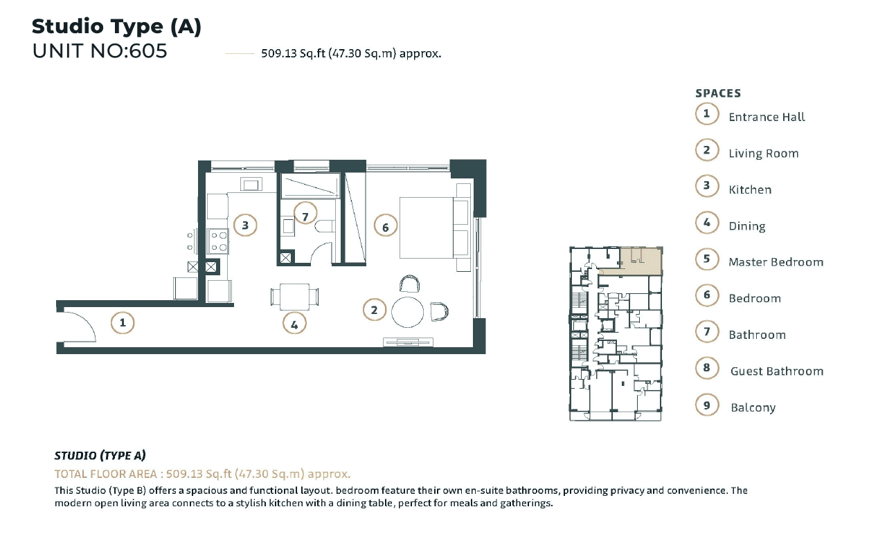 Whitestone Residence, P-Bed Floor Plan, type: