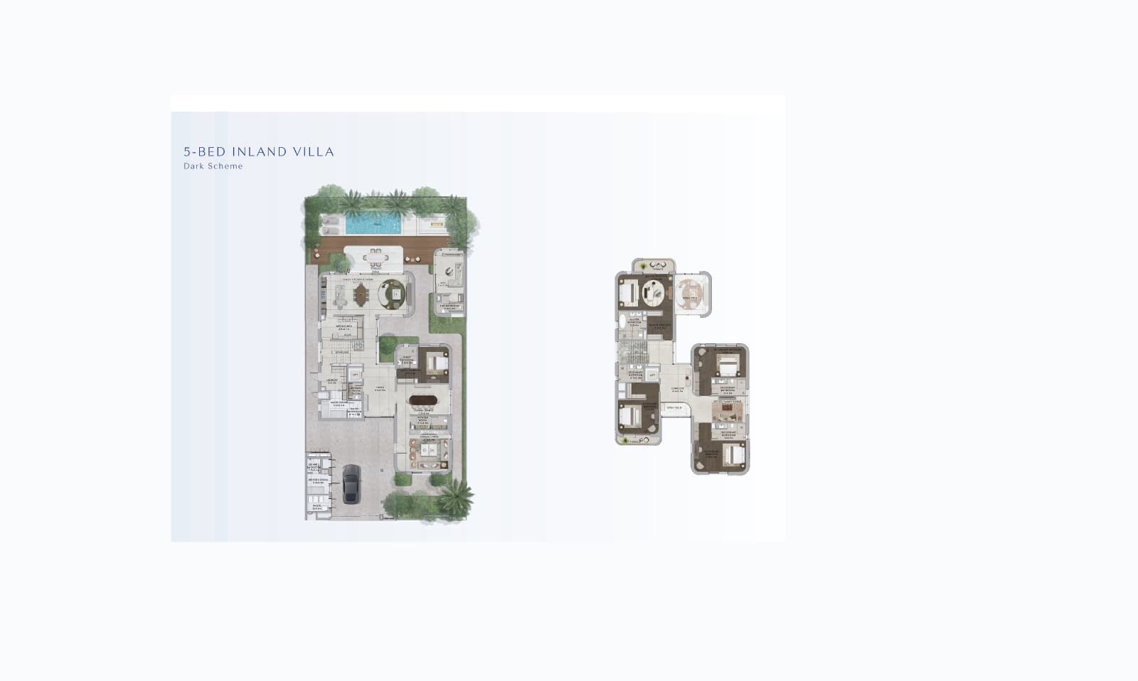 Yas Riva Reserve, 5-Bed Floor Plan, type: 5 Bed