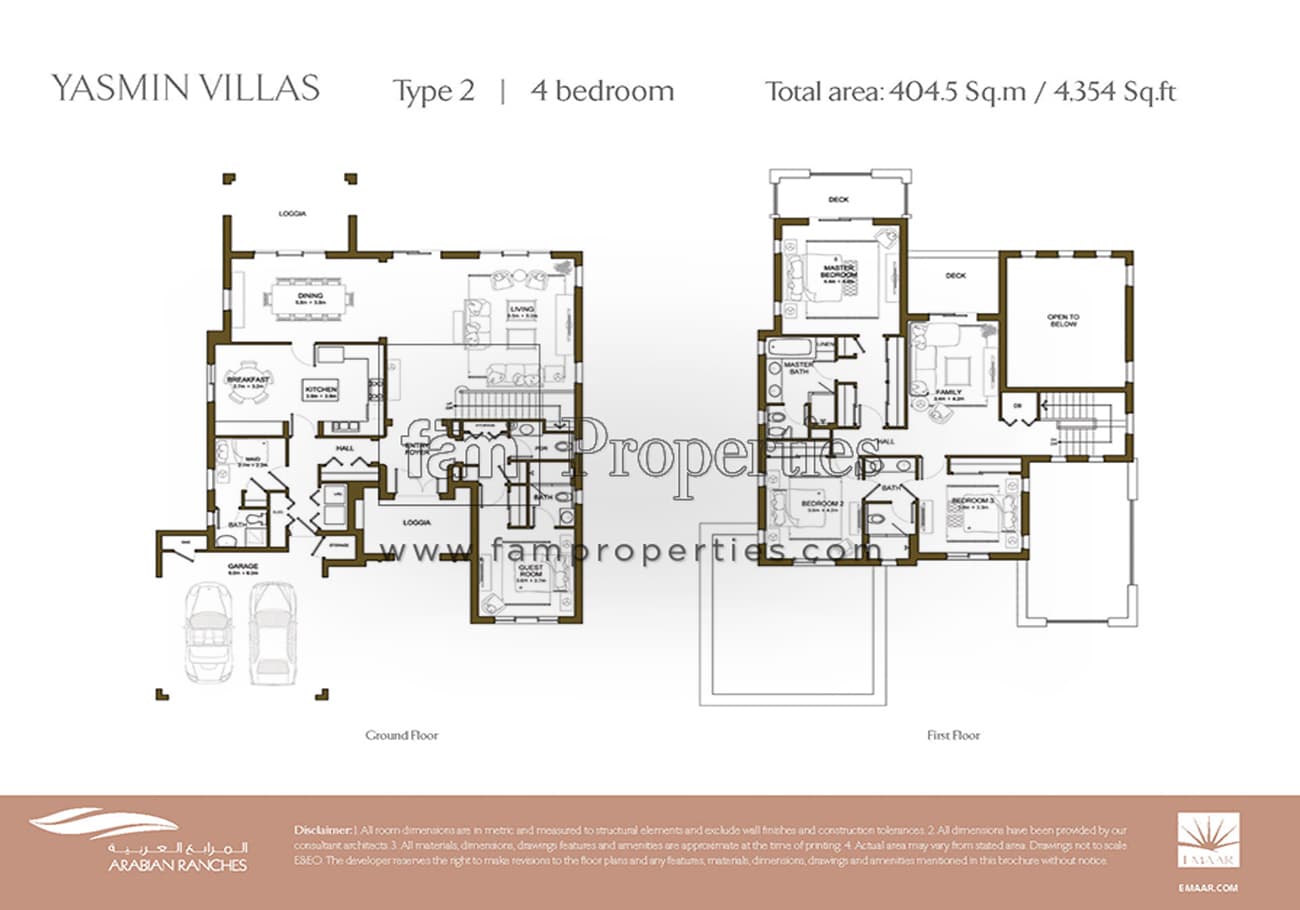 Yasmin, 4-Bed Floor Plan, type: Type 2 | 4 Bedroom