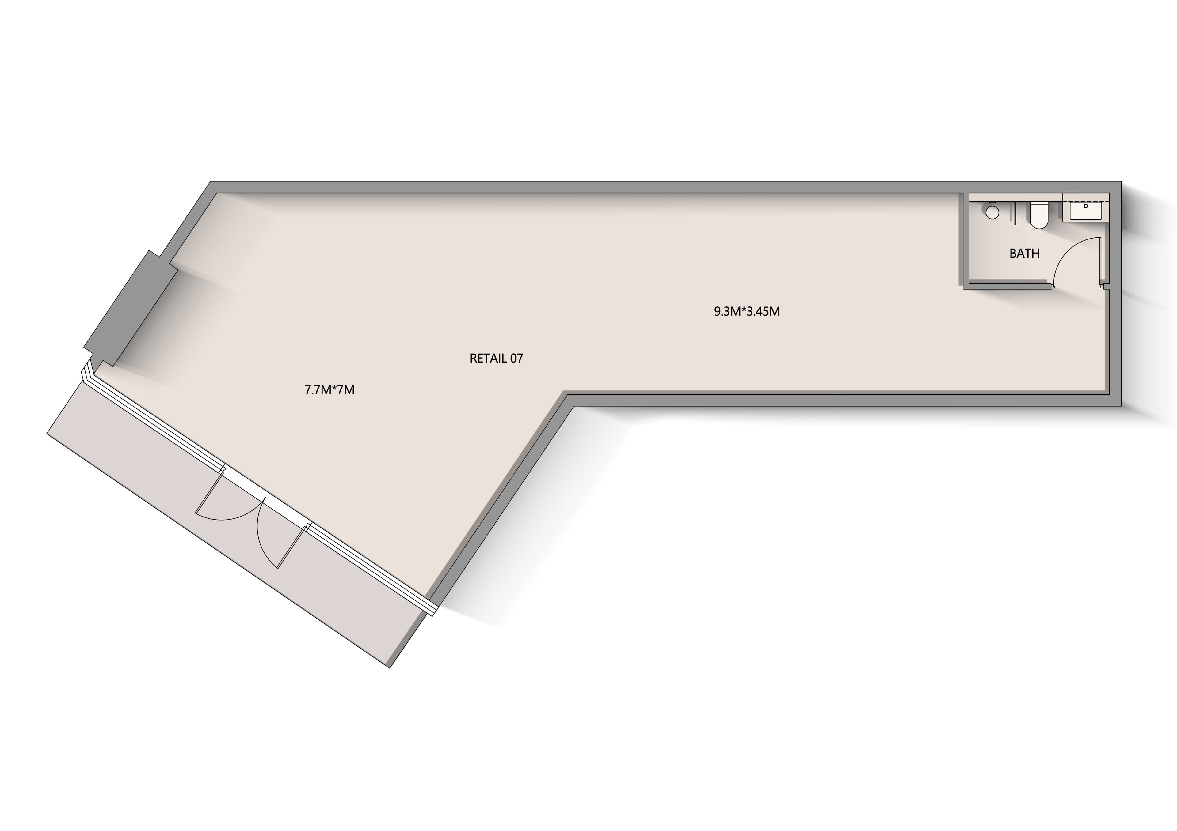 Yigo Luxe, C-Bed Floor Plan, type: