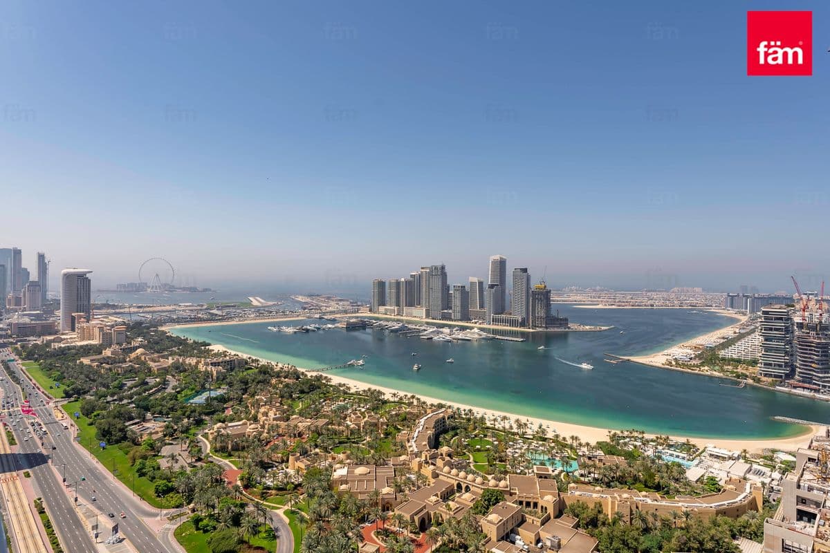 Corner Unit With Balcony|Sea And Burj Al Arab View