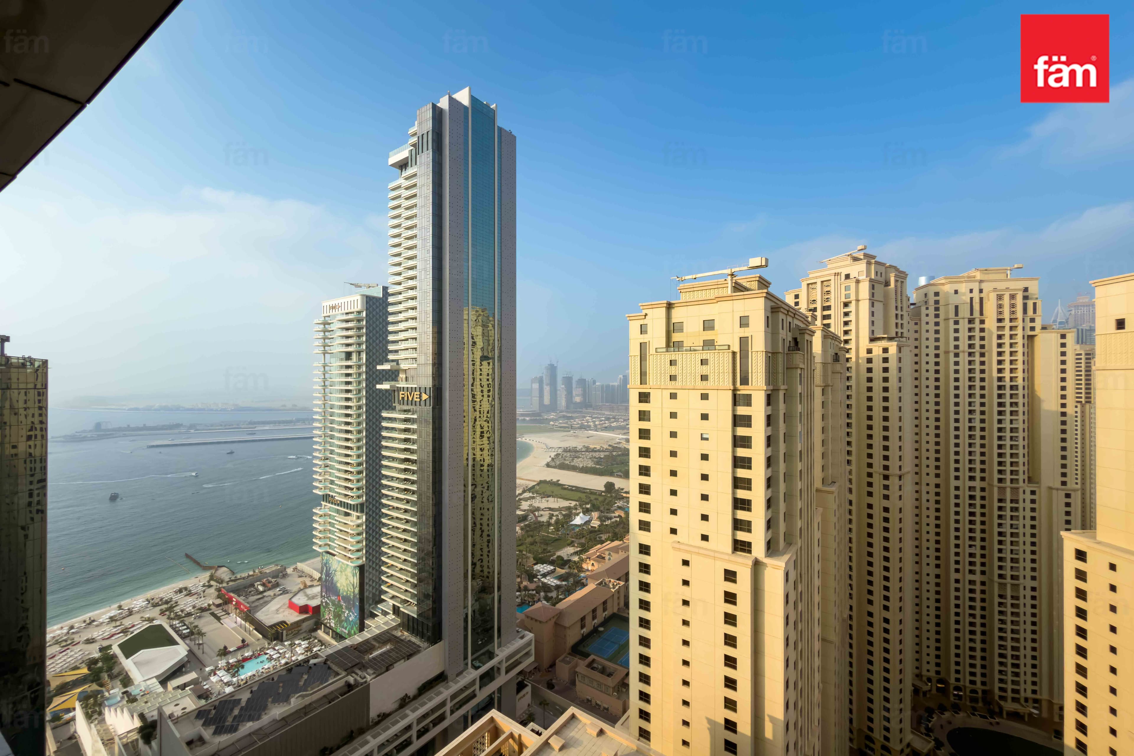 Balcony W/ Beautiful Sea View | 3 Bed Plus Maid