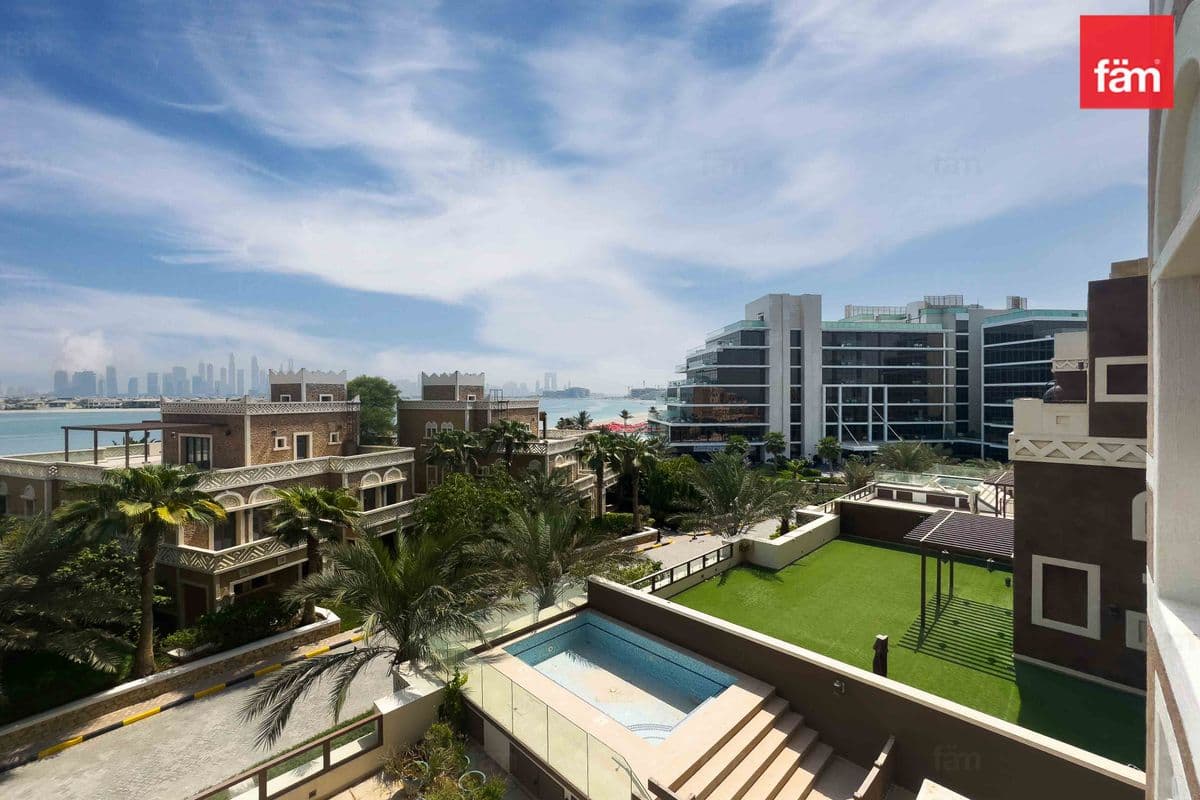 Fully Upgraded | Sea And Palm View | Vacant