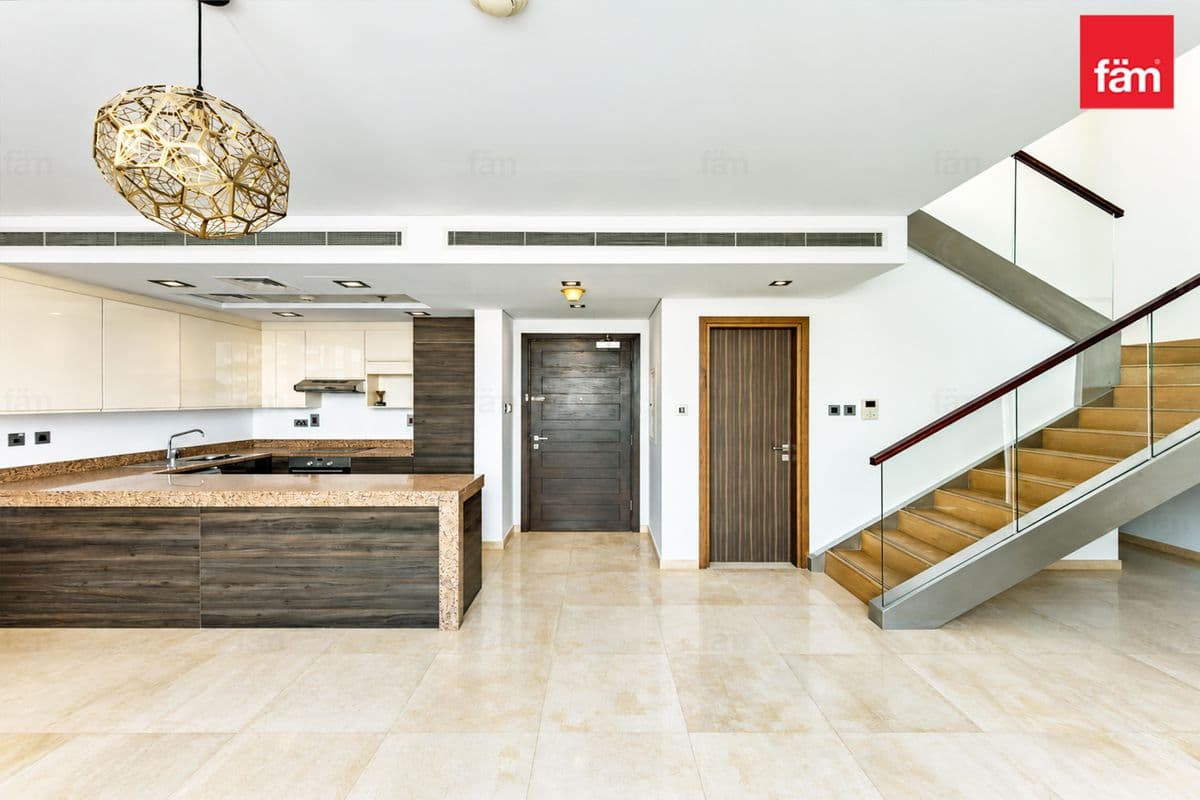 High Floor | Canal View | Semi-Furnished Duplex