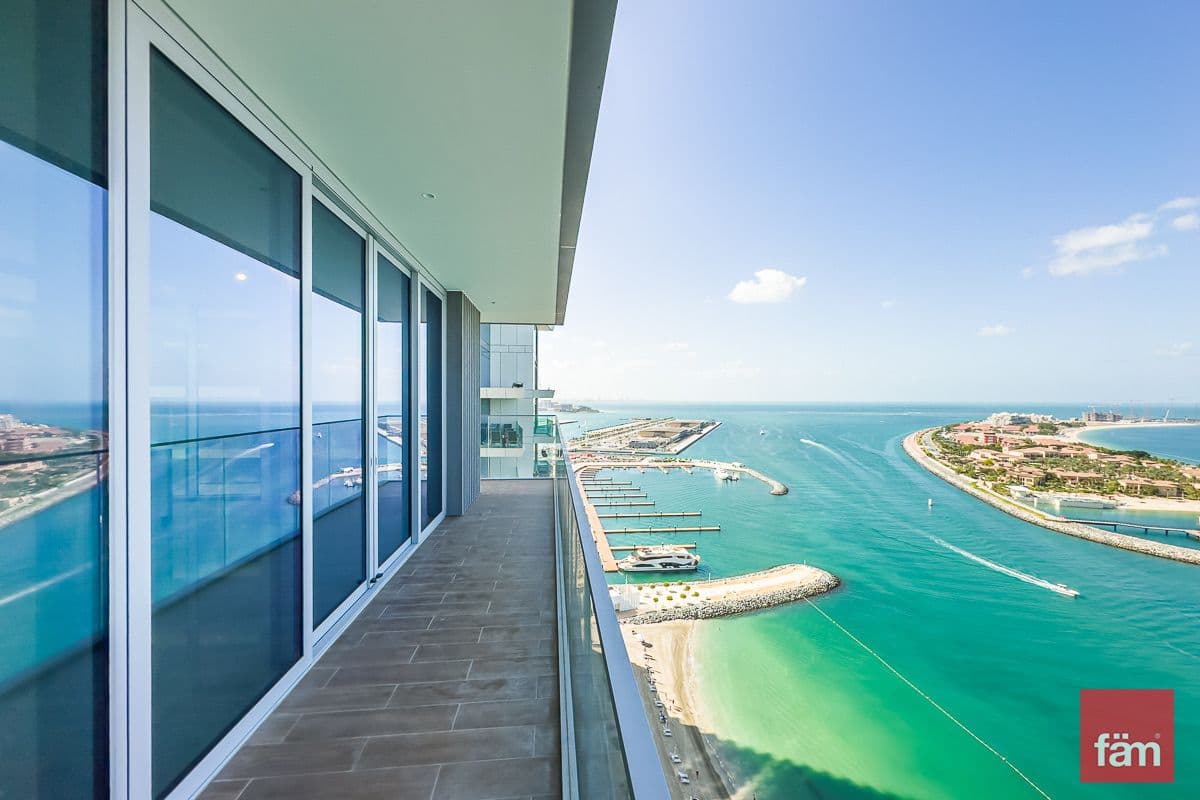Largest Corner Layout | Palm View | Private Beach