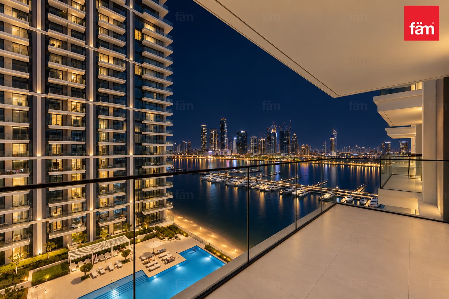 Palm Views | Corner | Upgraded | Private Beach
