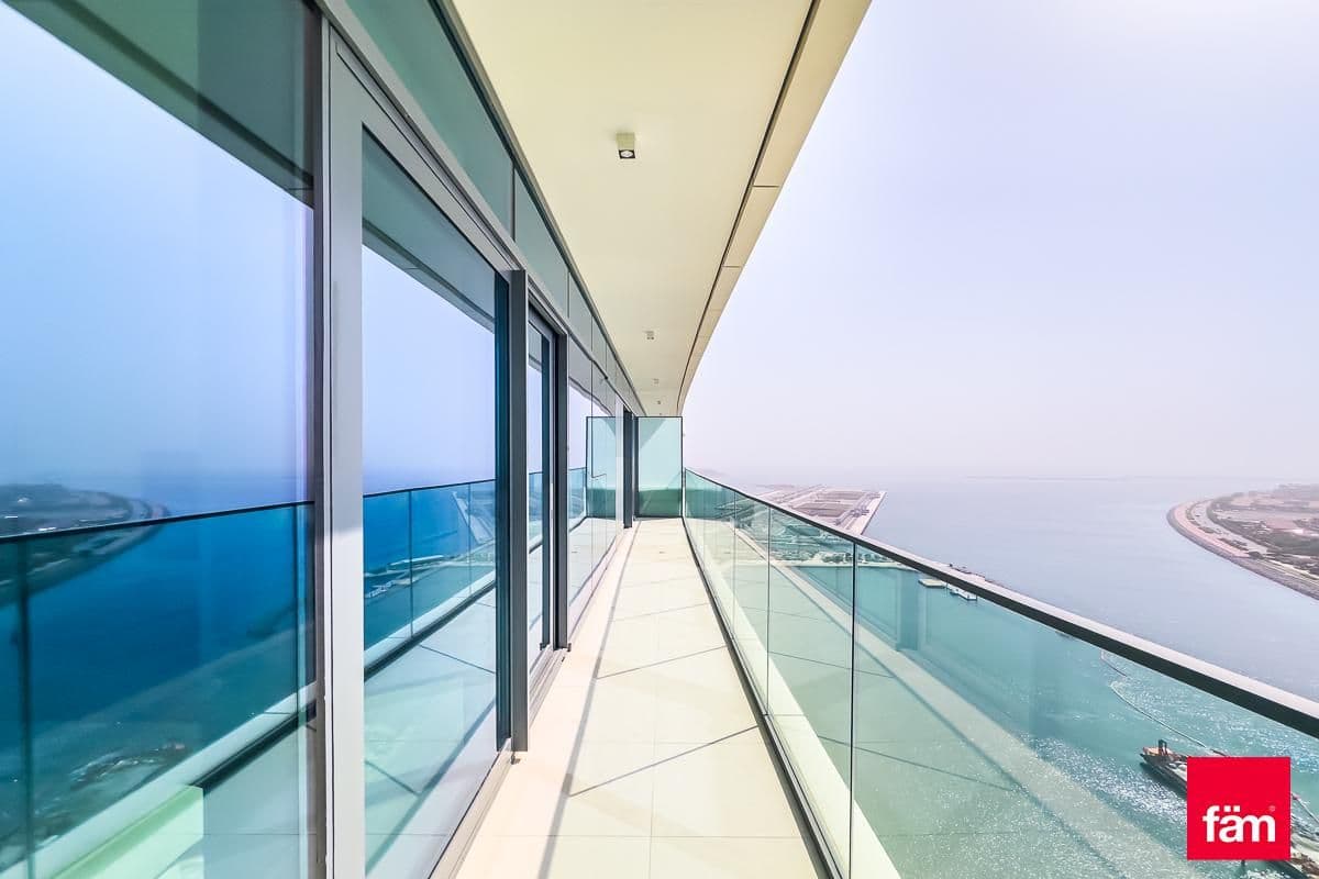 Full Palm Views | Fully Furnished | Private Beach