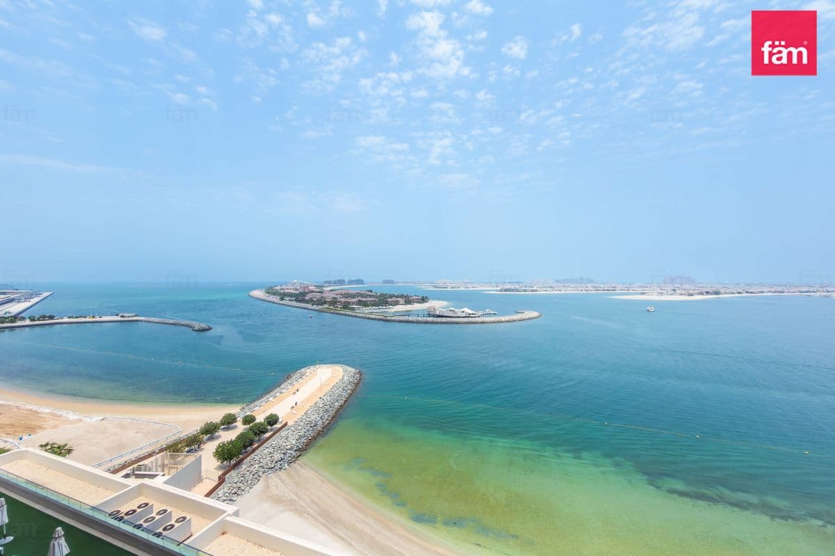 Private Beach Access | Furnished | Palm View